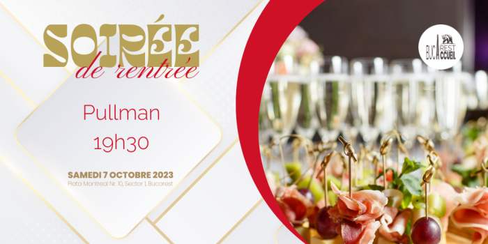 Soirée de Rentrée au Pullman