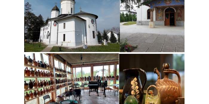 Visite du Monastère de Tiganesti et du Centre de Poterie Piscu