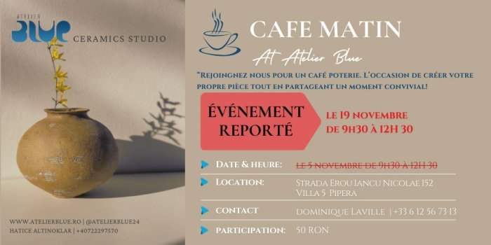 EVENT REPORTÉ !!! Café Céramique