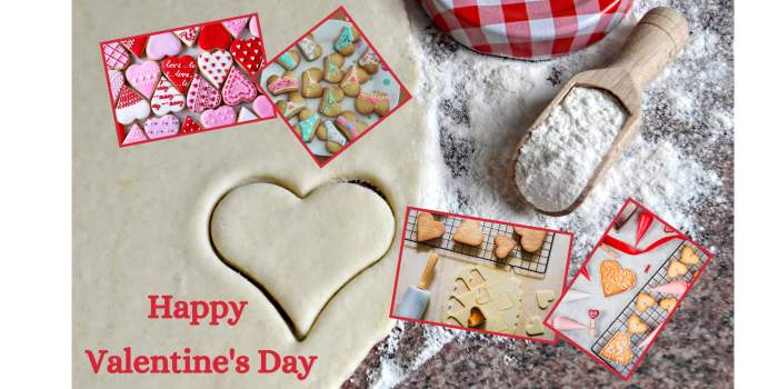 Décoration Sablés de St Valentin