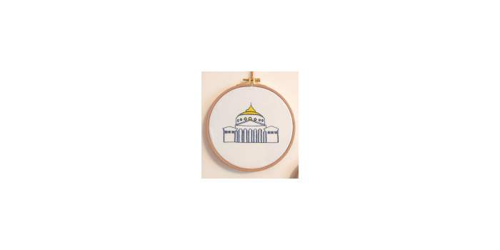 Atelier créatif broderie "Les monuments de Bucarest"
